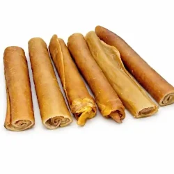 rouleau de peau de porc, seché, longue durée, snack naturel