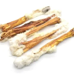 peau lapin naturel poils